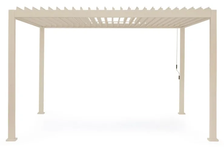 Pergole E Gazebo>Bizzotto PERGOLA OCEAN 3X4 SETA