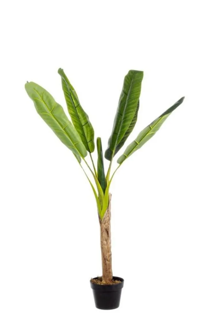 Piante Artificiali>Bizzotto PIANTA BANANO C-VASO 7FOGLIE H113