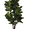 Piante Artificiali>Bizzotto PIANTA FICUS LYRATA C-VAS 102FOGLIE H220