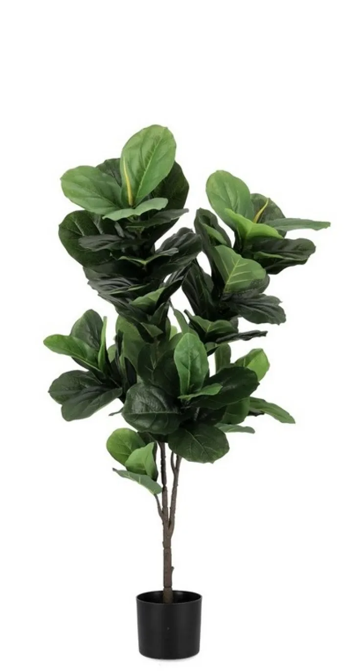 Piante Artificiali>Bizzotto PIANTA FICUS LYRATA C-VASO 72FOGLIE H120