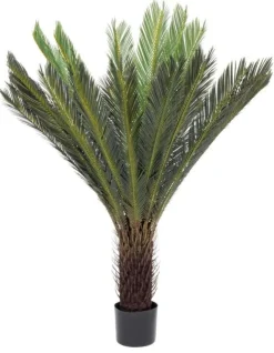 Piante Artificiali>Bizzotto PIANTA PALMA CYCAS C-VASO 28FOGLIE H120