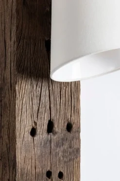 Piantane>Bizzotto PIANTANA COCOON OTTONE-BIANCO H200
