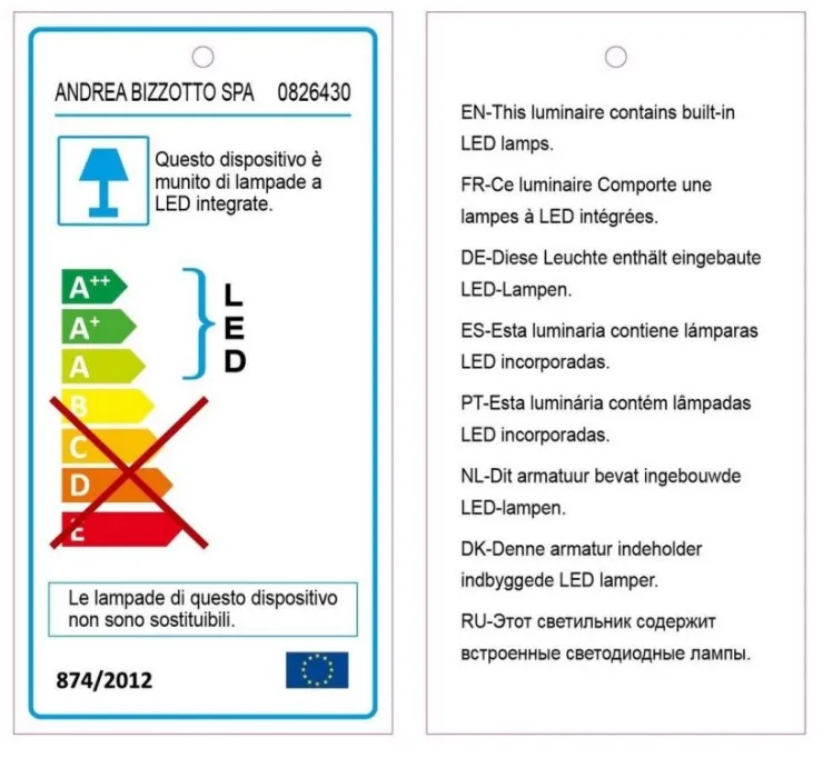 Piantane>Bizzotto PIANTANA LED TREPPIEDE BAMBOO H109