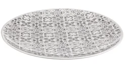 Coprivasi>Bizzotto PIATTO DECORATIVO ARES CR GRIGIO