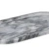 Vassoi E Centro Tavola>Bizzotto PIATTO DECORATIVO KANDY OVALE GRIG 40x20