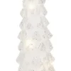Oggettistica>Bizzotto PINO ROTANTE VT FROSTY BIANCO H40 C-LED