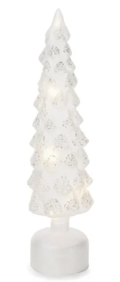 Oggettistica>Bizzotto PINO ROTANTE VT FROSTY BIANCO H40 C-LED