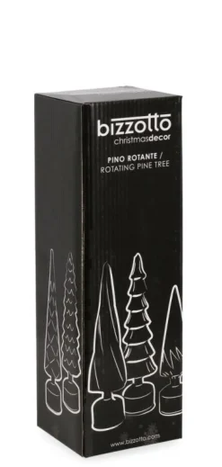 Oggettistica>Bizzotto PINO ROTANTE VT FROSTY BIANCO H30 C-LED
