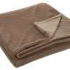 Coperte>Bizzotto PLAID ESSENTIAL MARRONE 180X150