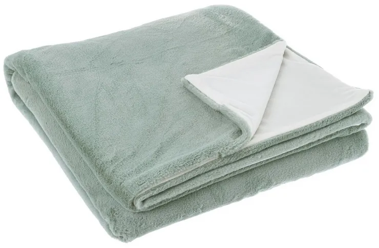 Coperte>Bizzotto PLAID SILKY VERDE SALVIA 180X150
