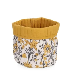 Accessori In Tessuto>Bizzotto P.OGGETTI GABRIELLE GIALLO D17X18H
