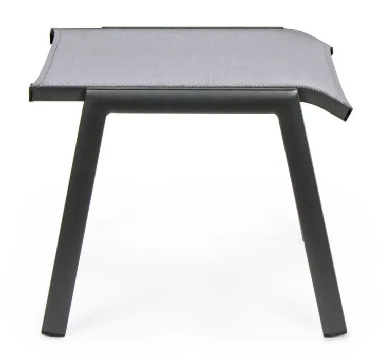 Pouf Da Esterno>Bizzotto POGGIAPIEDI IN ALLUMINIO IMPILABILE ANTRACITE GK52 - CRUISE