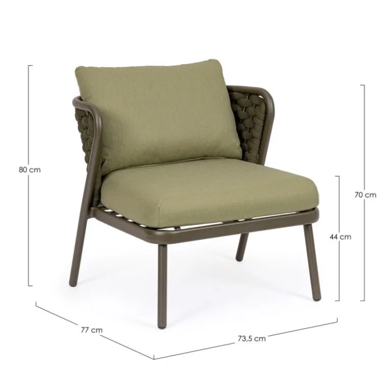Poltrone>Bizzotto POLTRONA OLIV QS24 - HARLOW