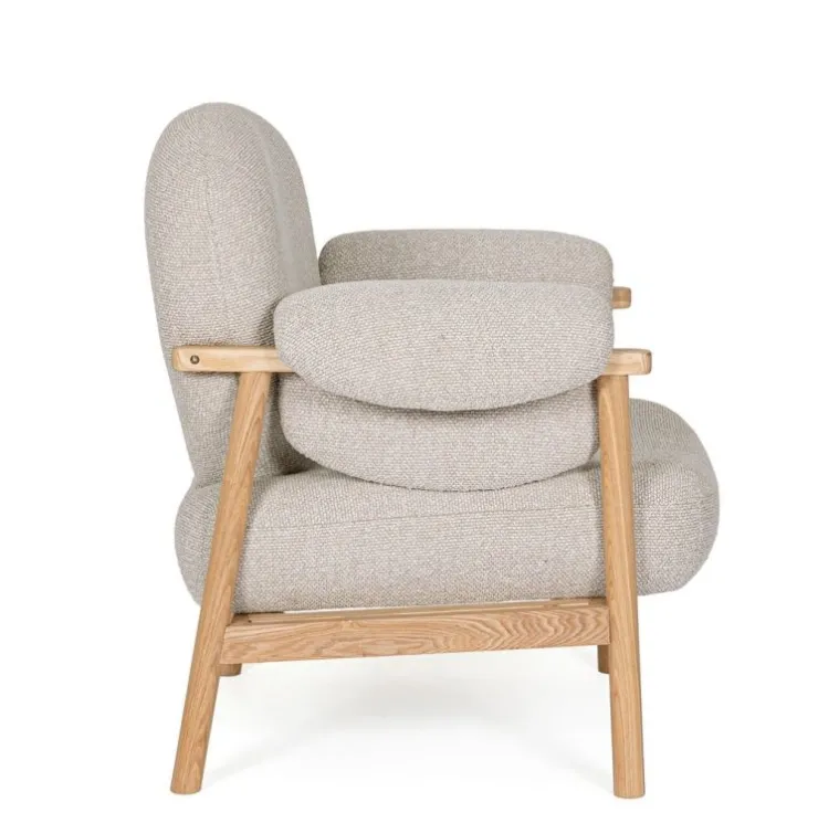 Poltrone E Chaise Longue>Bizzotto POLTRONA CALISTA NATURALE