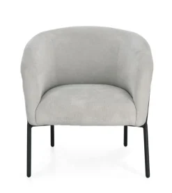 Poltrone E Chaise Longue>Bizzotto POLTRONA CAMILA GRIGIO CHIARO