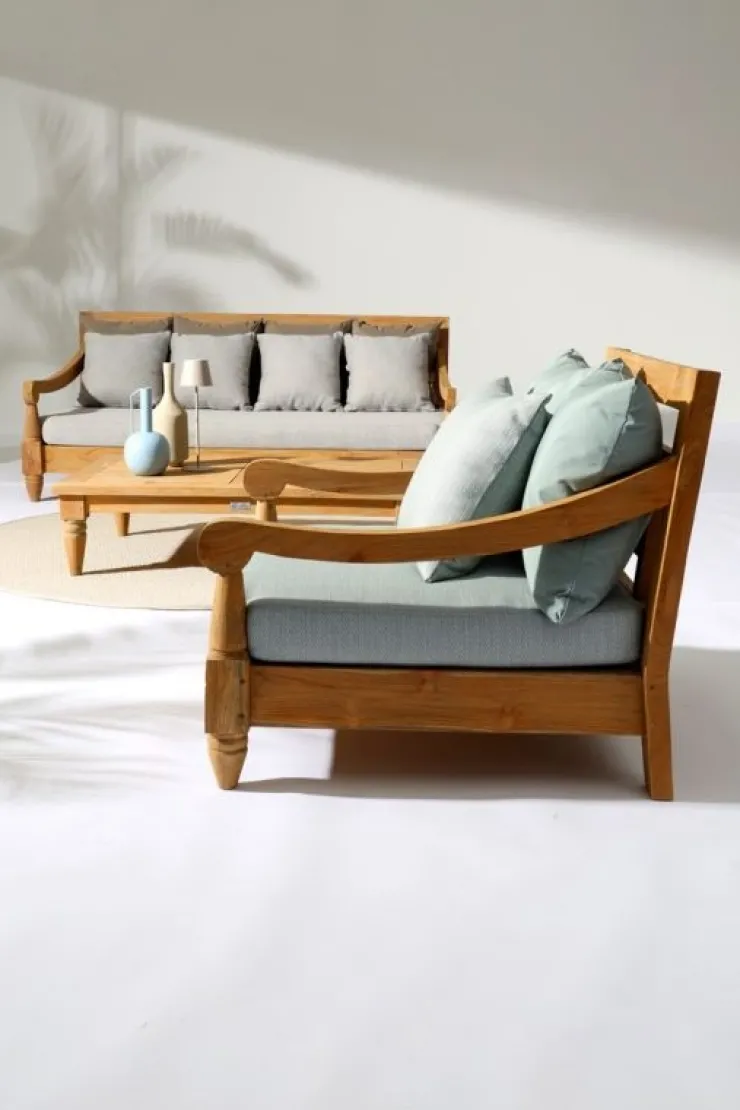 Poltrone>Bizzotto POLTRONA C-C BALI AQUA - FSC