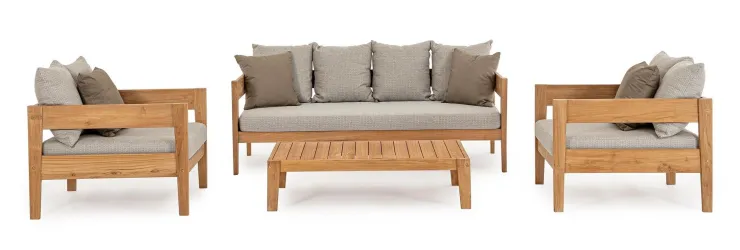 Poltrone>Bizzotto POLTRONA C-C KOBO NATURAL - FSC