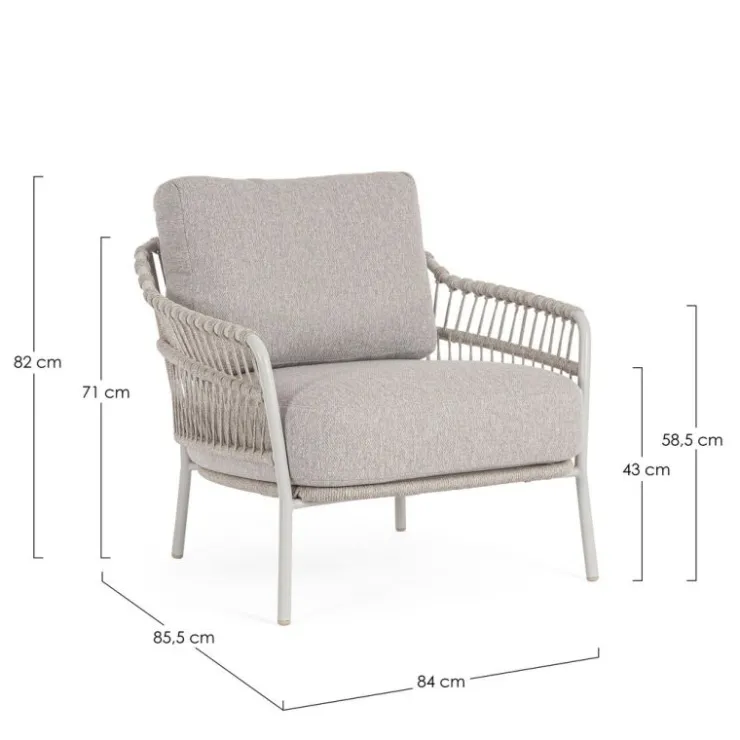 Poltrone>Bizzotto POLTRONA C-C TALAIA FROSTY