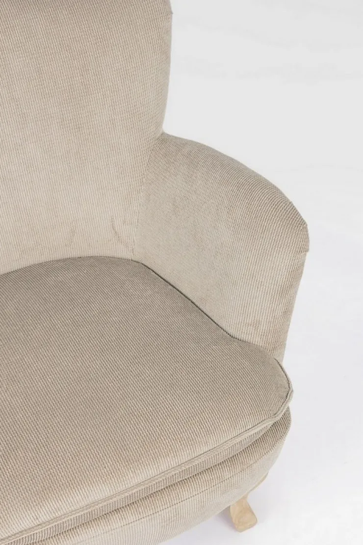 Poltrone E Chaise Longue>Bizzotto POLTRONA COLOR TORTORA - CHENILLE