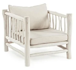 Poltrone E Chaise Longue>Bizzotto POLTRONA CON CUSCINO IN TEAK - SAHEL