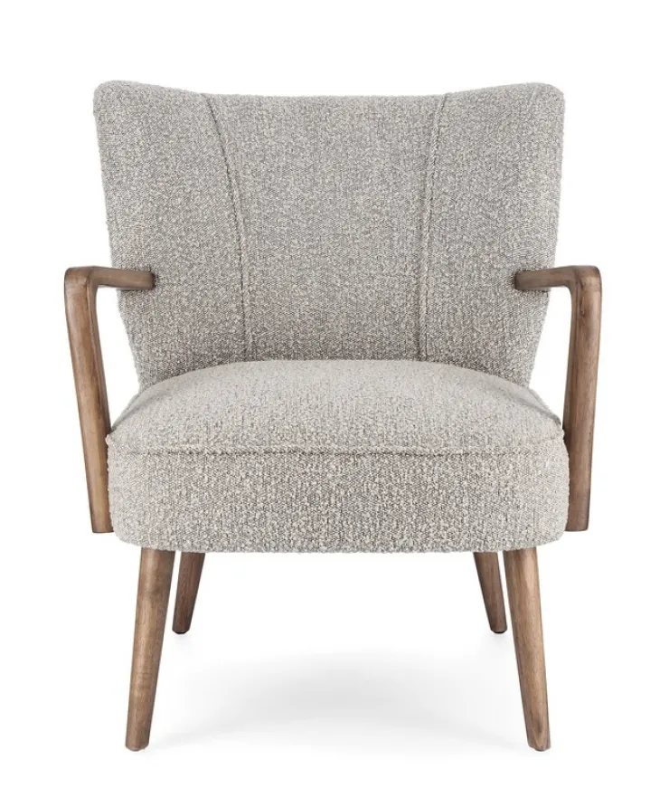 Poltrone E Chaise Longue>Bizzotto POLTRONA EFFETTO BOUCLE' - MORITZ