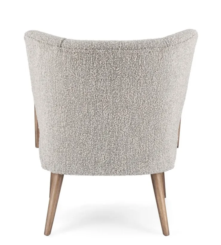 Poltrone E Chaise Longue>Bizzotto POLTRONA EFFETTO BOUCLE' - MORITZ