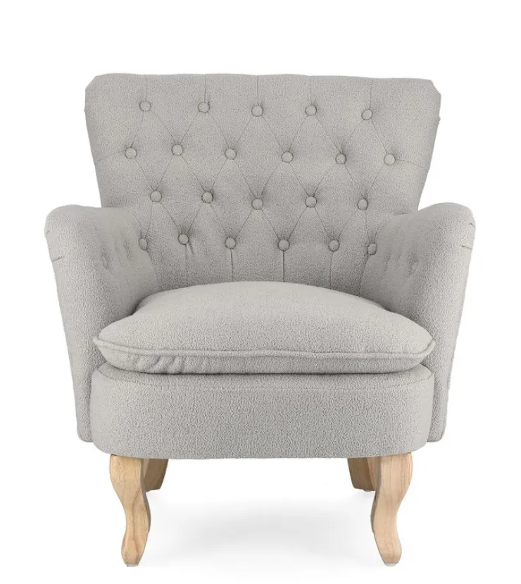 Poltrone E Chaise Longue>Bizzotto POLTRONA EFFETTO BOUCLE' CLOUD - ORLINS