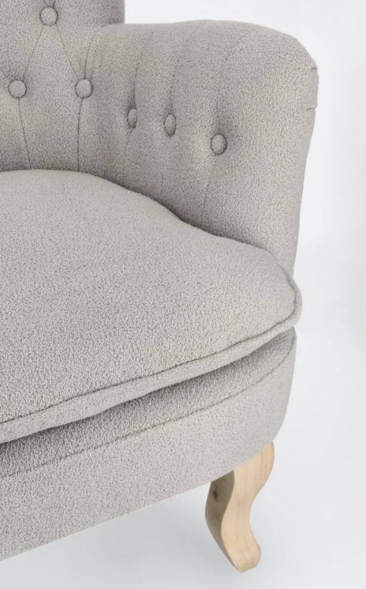 Poltrone E Chaise Longue>Bizzotto POLTRONA EFFETTO BOUCLE' CLOUD - ORLINS