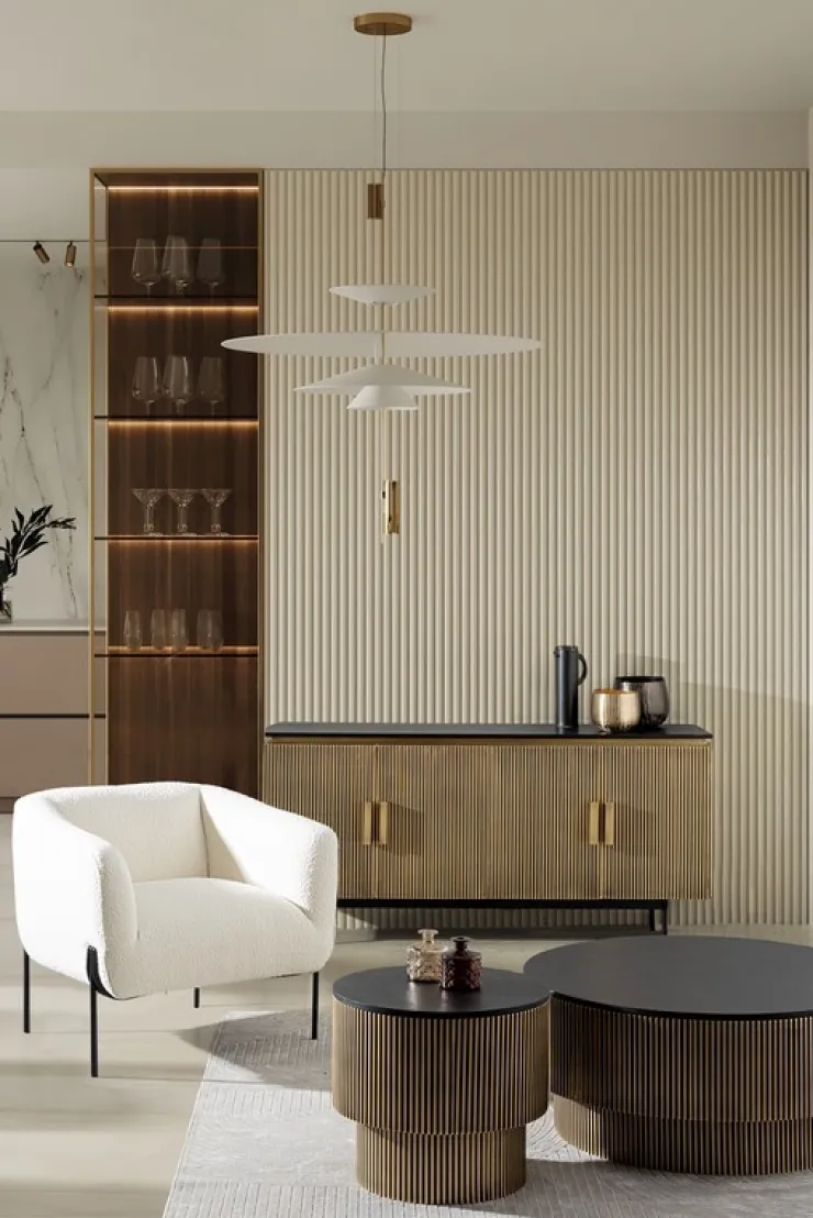 Poltrone E Chaise Longue>Bizzotto POLTRONA EFFETTO BOUCLE' BIANCO - CLAUDINE