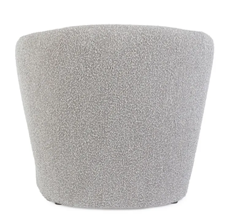 Poltrone E Chaise Longue>Bizzotto POLTRONA EFFETTO BUCLE' GRIGIO - BABILA