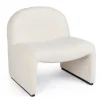 Poltrone E Chaise Longue>Bizzotto POLTRONA EFFETTO BUCLE' NATURALE - BASSILLA