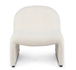 Poltrone E Chaise Longue>Bizzotto POLTRONA EFFETTO BUCLE' NATURALE - BASSILLA