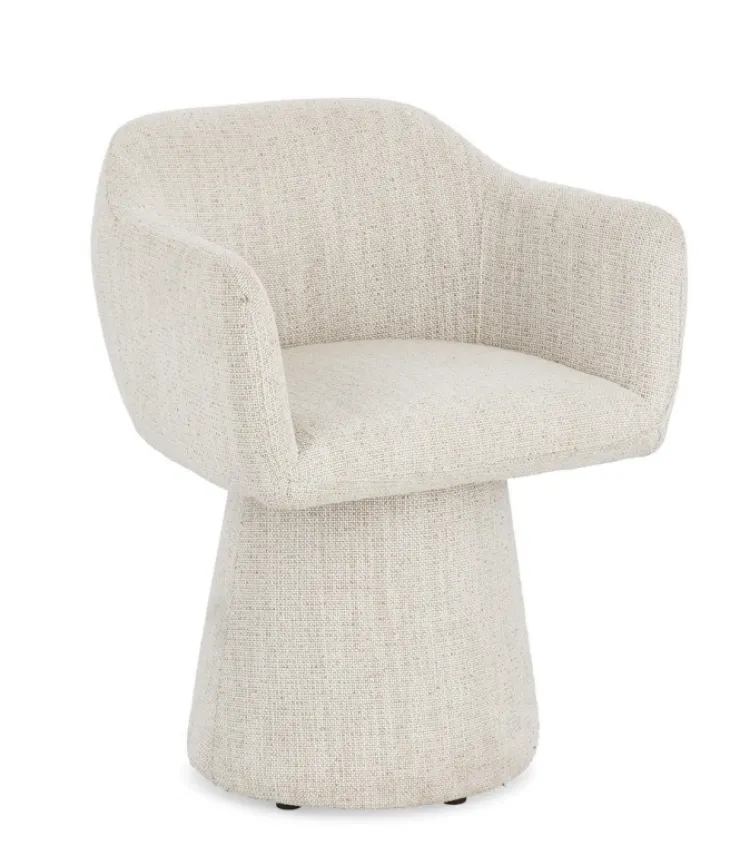 Poltrone E Chaise Longue>Bizzotto POLTRONA GIREVOLE COLOR GHIACCIO - LOTTIE