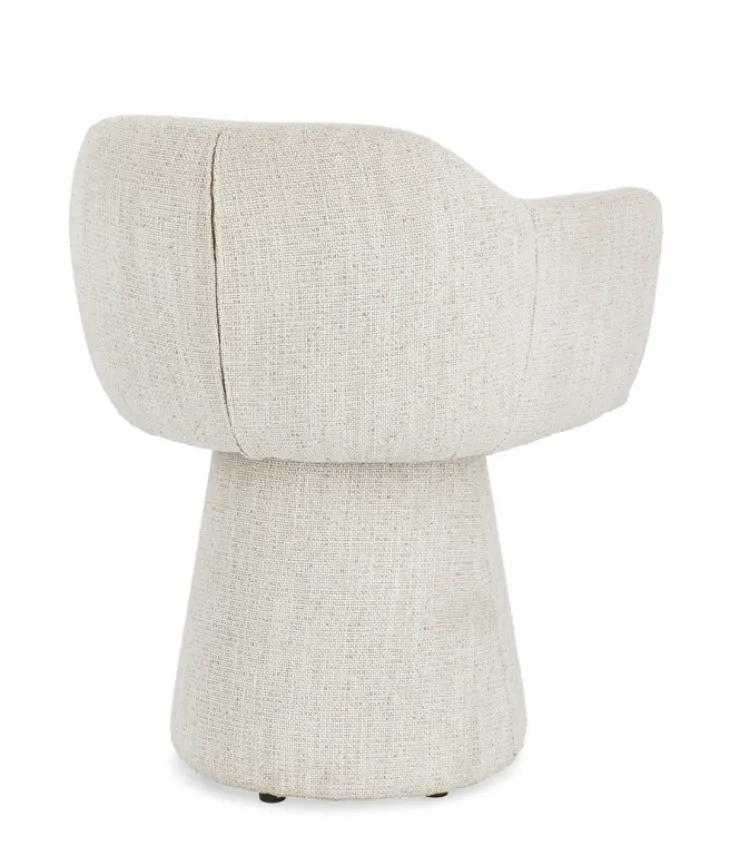 Poltrone E Chaise Longue>Bizzotto POLTRONA GIREVOLE COLOR GHIACCIO - LOTTIE