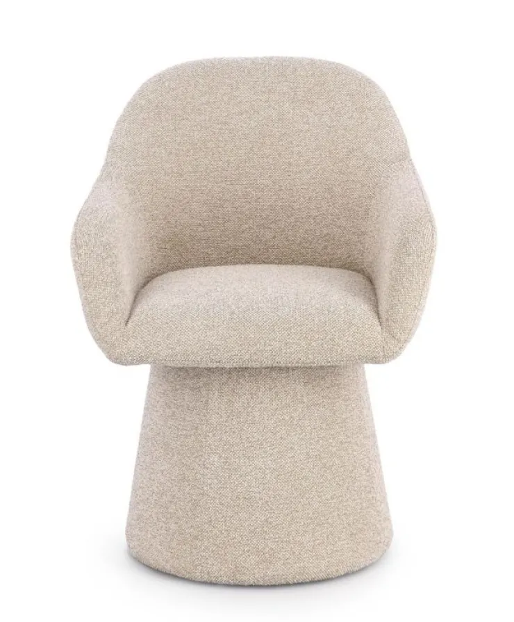Poltrone E Chaise Longue>Bizzotto POLTRONA GIREVOLE ANTARA BEIGE