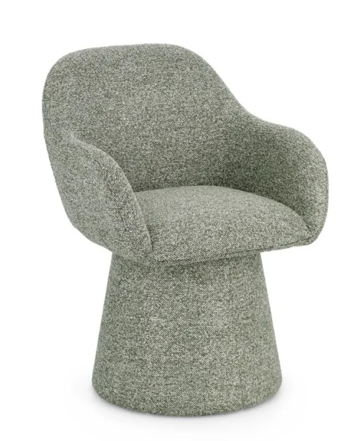 Poltrone E Chaise Longue>Bizzotto POLTRONA GIREVOLE ANTARA VERDE