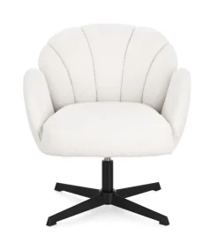 Poltrone E Chaise Longue>Bizzotto POLTRONA GIREVOLE CHLOE SNOW