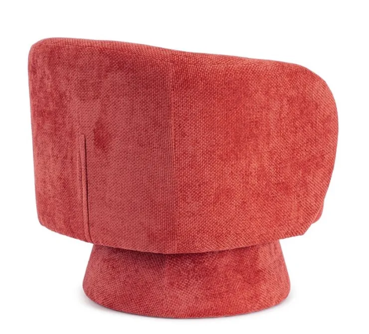 Poltrone E Chaise Longue>Bizzotto POLTRONA GIREVOLE JULIENNE CHERRY
