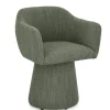Poltrone E Chaise Longue>Bizzotto POLTRONA GIREVOLE LOTTIE VERDE