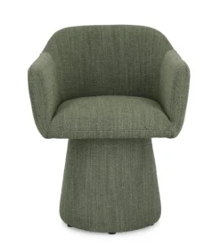 Poltrone E Chaise Longue>Bizzotto POLTRONA GIREVOLE LOTTIE VERDE