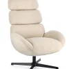 Poltrone E Chaise Longue>Bizzotto POLTRONA GIREVOLE VIOLANTE PERLA