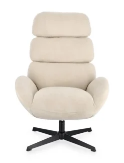 Poltrone E Chaise Longue>Bizzotto POLTRONA GIREVOLE VIOLANTE PERLA
