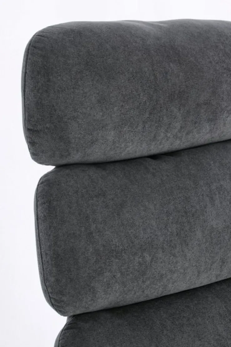 Poltrone E Chaise Longue>Bizzotto POLTRONA GIREVOLE VIOLANTE NERO