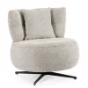 Poltrone E Chaise Longue>Bizzotto POLTRONA GONNIE GRIGIO PUNTINATO