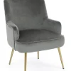 Poltrone E Chaise Longue>Bizzotto POLTRONA GRIGIA - CLELIA