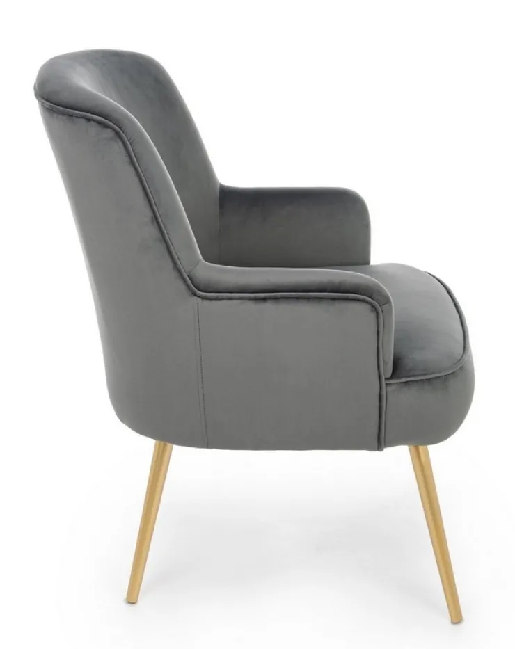 Poltrone E Chaise Longue>Bizzotto POLTRONA GRIGIA - CLELIA