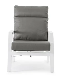 Poltrone>Bizzotto POLTRONA IN ALLUMINIO BIANCO JX11 - KLEDI
