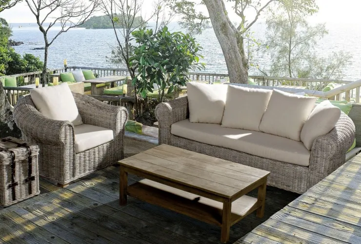Poltrone E Chaise Longue>Bizzotto POLTRONA IN FIBRE NATURALI - COBA
