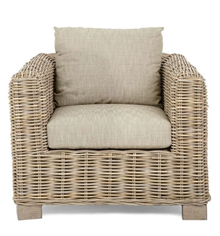Poltrone E Chaise Longue>Bizzotto POLTRONA IN FIBRE NATURALI - FORTALEZA