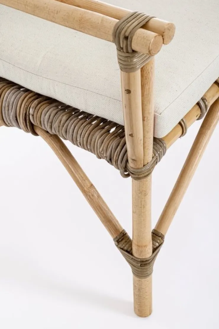 Poltrone E Chaise Longue>Bizzotto POLTRONA IN FIBRE NATURALI CON CUSCINO - TARIFA